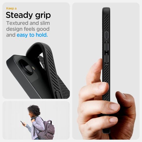 spigen liquid air mag magsafe iphone 16e matte black na Arena.pl