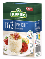KUPIEC RYŻ PARBOILED 4x100G