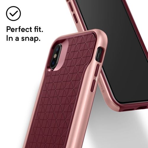 Caseology Apex Case - Etui iPhone X (Burgundy) na Arena.pl