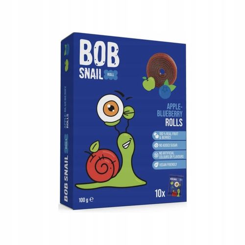 Rollsy Owocowe Zestaw Mix 5 x 100g Bob Snail 500g >> na Arena.pl