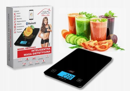 WAGA KUCHENNA ELEKTRONICZNA BLUETOOTH LCD 5kg na Arena.pl