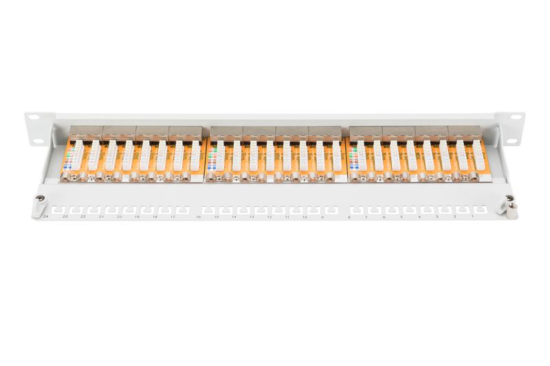 Patch panel DIGITUS 19" 24x RJ45 S/FTP kat.6 1U zdjęcie 7