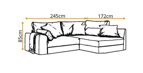 Narożnik MAGIC funkcja spania PRODUCENT na Arena.pl