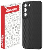 etui do samsung galaxy s22 silikonowe matowe z ochroną aparatu czarne tpu