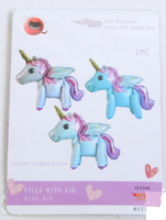 balon foliowy jednorożec 54 x 58 cm