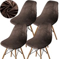 ZESTAW POKROWIEC NA KRZESŁO SKANDYNAWSKIE WELUR