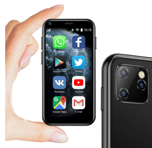 MINI TELEFON SMARTFON ANDROID DUAL-SIM 2 x KAMERA na Arena.pl