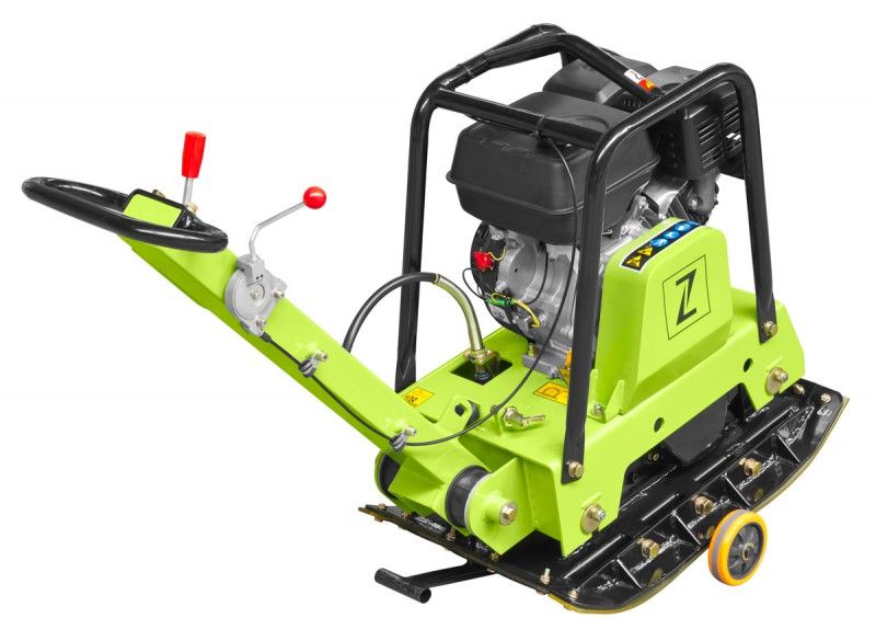 Zagęszczarka z rewersem Zipper ZI-RPE160C 6,6kW płytowa ubijak 160kg gruntu zdjęcie 2