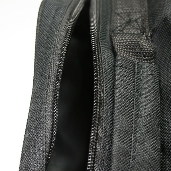 torba męska z nylonu sanchez - czarna zdjęcie 9