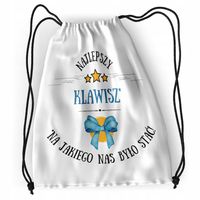 Plecak Dla Klawisza Sportowy Szkolny Worek Torba Z Nadrukiem Ze Zdjęciem