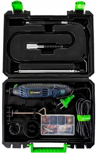 MINI SZLIFIERKA FREZARKA WIELOFUNKCYJNA + STOJAK + AKCESORIA ZESTAW na Arena.pl