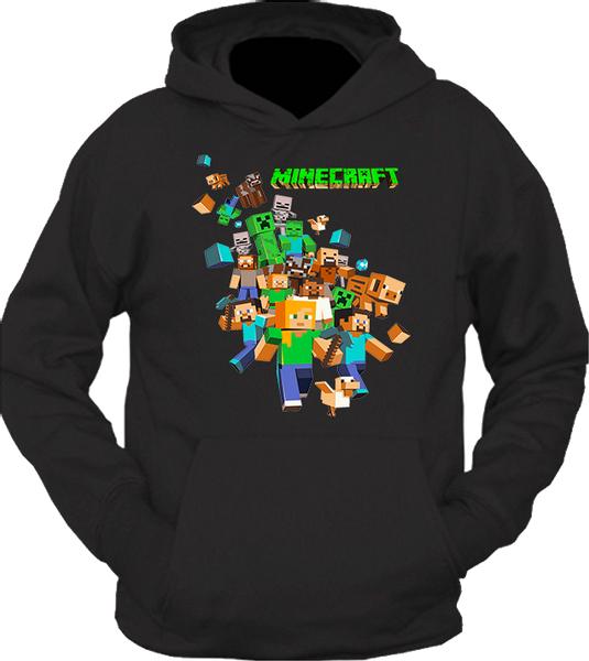 Bluza z kapturem Minecraft zdjęcie 1