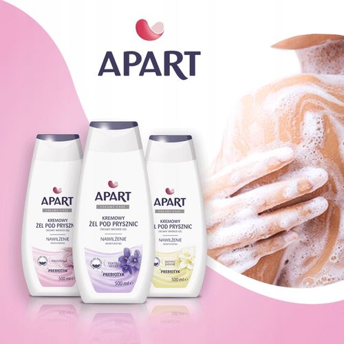 Apart Żel pod Prysznic Damski Vegan 96% Skł Pochodzenia Naturalnego 3x500ml na Arena.pl