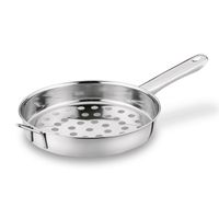 nierdzewny przecierak do lanych klusek 18 cm