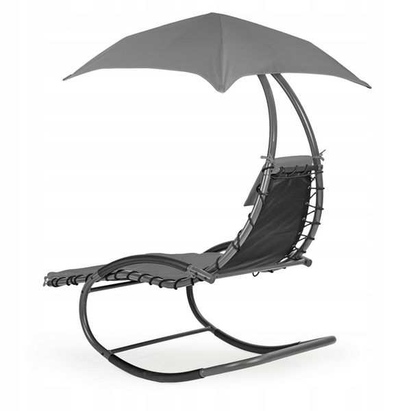 Leżak metal szary ModernHome zdjęcie 7