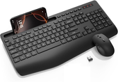 SABLUTE KM23D Bezprzewodowa Klawiatura I Mysz Ergonomiczna Zestaw