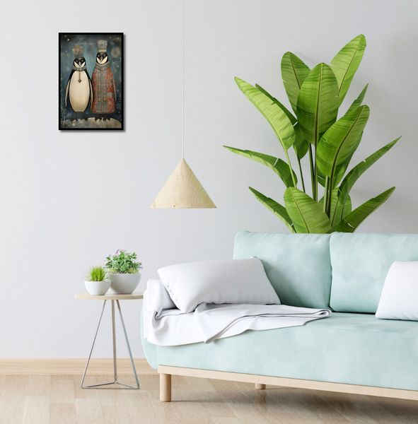 Plakat 30x45cm Królewskie Pingwiny zdjęcie 4