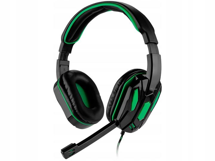 SŁUCHAWKI DLA GRACZY GAMINGOWE Z MIKROFONEM NAUSZNE JACK DŁUGI KABEL SUWAK zdjęcie 2