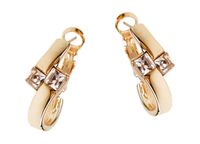 kolczyki eleganckie z cyrkonią (p8026au)