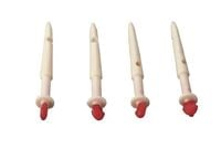 Sztyfty jednorazowe do rozszerzania strzyków, 7 cm, 10 szt., Kerbl