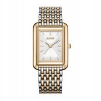 BURKER Zegarek Damski - Bransoleta ogniwowa - Olivia Złoto Srebro