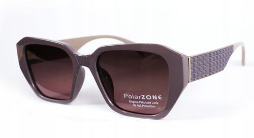 OKULARY PolarZONE MARKOWE DAMSKIE POLARYZACYJNE PRZECIWSŁONECZNE ETUI FILTR na Arena.pl