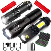 LATARKA TAKTYCZNA CREE XM-LT6 ZOOM ZEST 3SZT