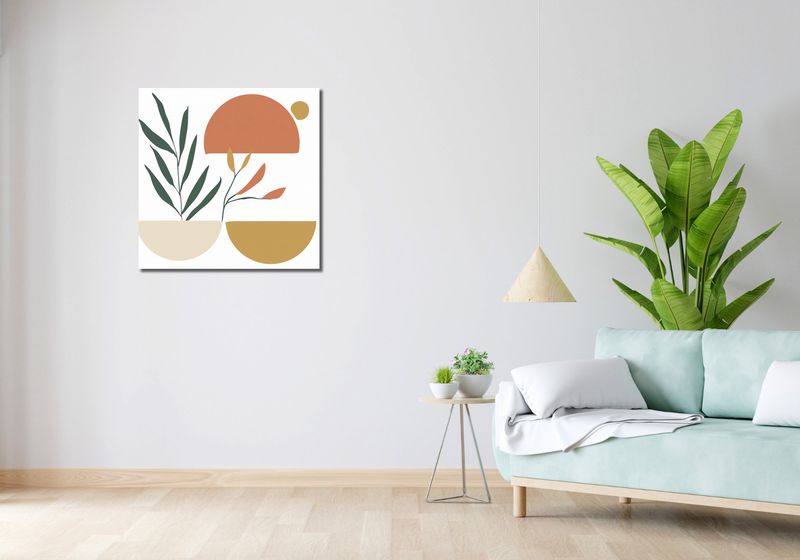 Obraz 70x70cm Przekwit Tonacji zdjęcie 2