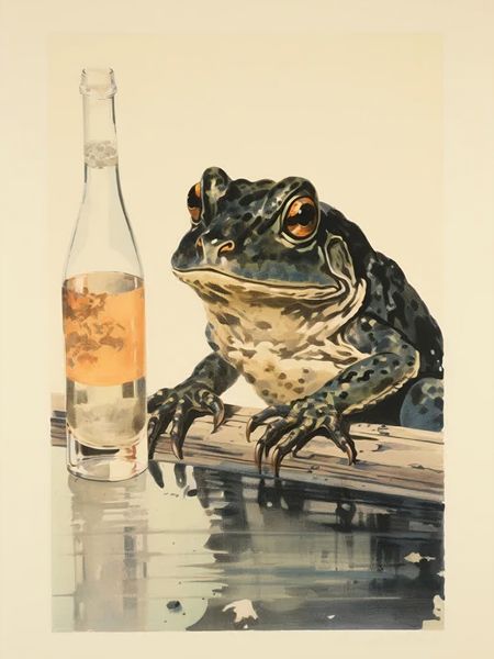 Plakat 30x40cm Refleksje Błotniaka zdjęcie 1