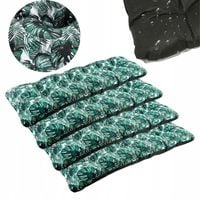 Duże poduchy poduszki ogrodowe na meble z palet zestaw 4szt pikowane 120x38