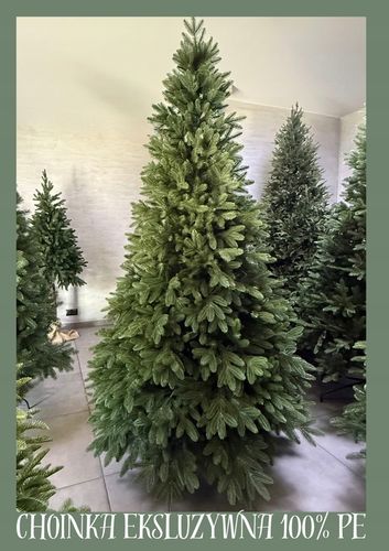 Choinka Ekskluzywna sztuczna Świerk 3D 100% PE 130 cm sylikonowa jak żywa na Arena.pl