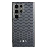 Audi IML Pattern MagSafe Case S24 Ultra S928 czarny/black hardcase