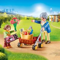 PLAYMOBIL BABCIA Z CHODZIKIEM 70194