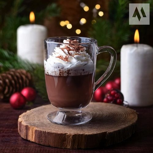 6x SZKLANKI DO KAWY LATTE HERBATY 300ml SZKLANKA KOMPLET Z UCHEM na Arena.pl