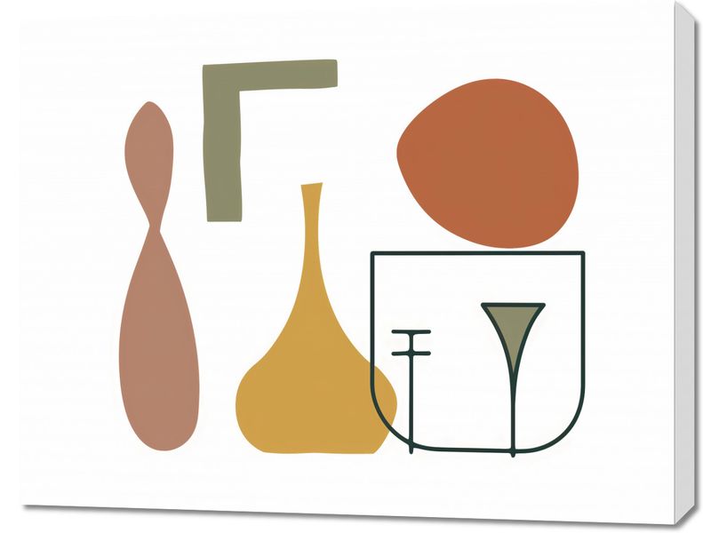 Obraz 90x70cm Naczynia zdjęcie 1