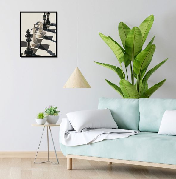 Plakat 40x50cm Szach i Mat zdjęcie 4