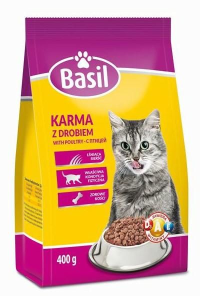 BASIL KOT 400G DRÓB TORBA zdjęcie 1