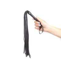 pejcz z frędzlami secret play czarny 44 cm