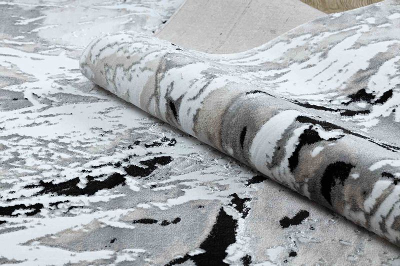 RUG/LU/MOSSE/ABSTRACT/BEIGE+GREY/80x150 zdjęcie 8