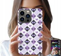 ETUI DO IPHONE 14 PRO MAX - MODNE SERCA KOKARDKI KOKARDA + SZKŁO