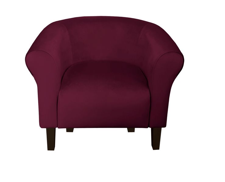 Fotel Milo nogi venge śliwka MG02 zdjęcie 2