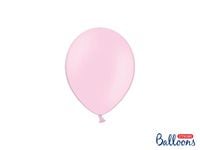 Balony pastelowe różowy dziecięcy, 12 cm 3 szt.