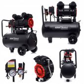 Kompresor Bezolejowy Kraft&Dele 8 Bar 50L 150W 2800 obr/min.