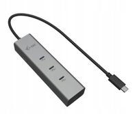 Hub USB I-Tec C31HUBMETAL8KPDPRO 5 portów