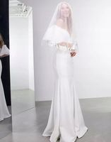 Asos Edition SUKNIA ŚLUBNA MAISIE DEKOLT XXJ kqq L