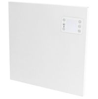 GRZEJNIK ELEKTRYCZNY ŚCIENNY BIAŁY 400W TERMOSTAT PILOT