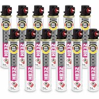 Gaz do Gwoździarek Gazowych Nabój Gazowy 12 szt 152mm 74ml 40g HB32