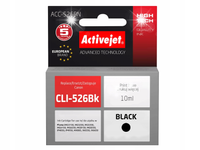 TUSZE ACTIVEJET CLI-526BK CLI526 DO CANON IP4850 IP4950 MG5150 MG5350 5250