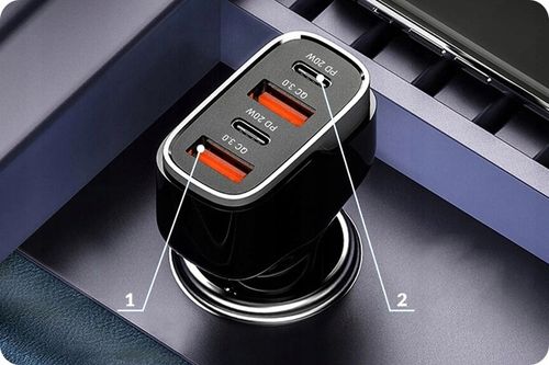 MOCNY KABEL C-C 100W 0,5m I SZYBKA MOCNA UNIWERSALNA ŁADOWARKA 40W QC/PD na Arena.pl