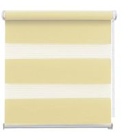 Roleta dzień noc bez wiercenia Klemmfix beżowa 90x150cm duo podwójna